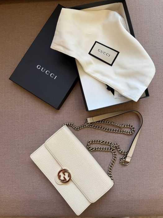 Сумка молочна Gucci оригінал