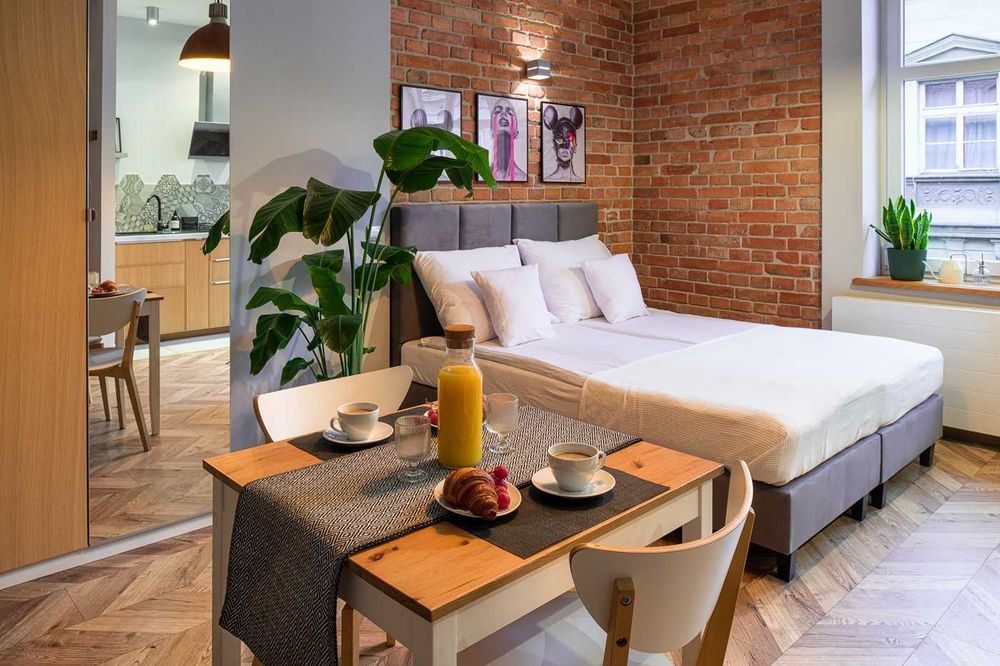 Apartament ul. Lubicz | 1 min od Dworca PKP | Klimatyzacja