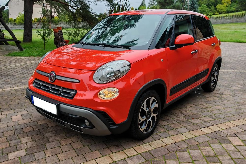 Fiat 500L GWARANCJA 1.4 95KM 1wł SALON POLSKA 57000km fv23%