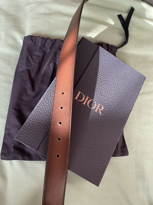 Pasek Dior Dwustronny Roz. 85