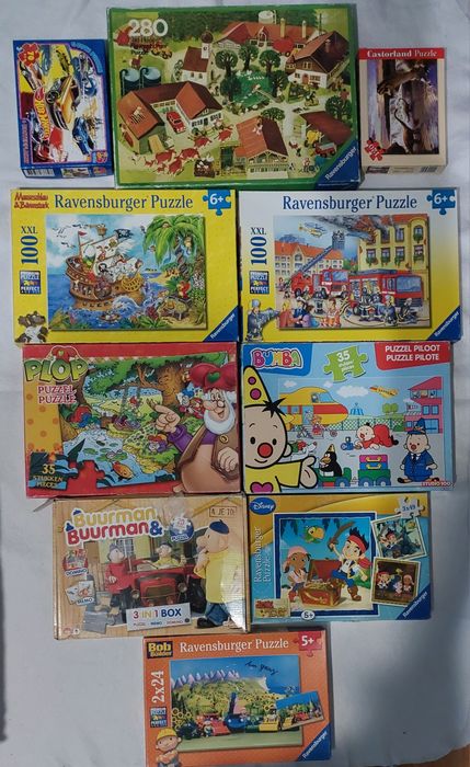 Пазлы домино Ravensburger Castorland Hot Wheels