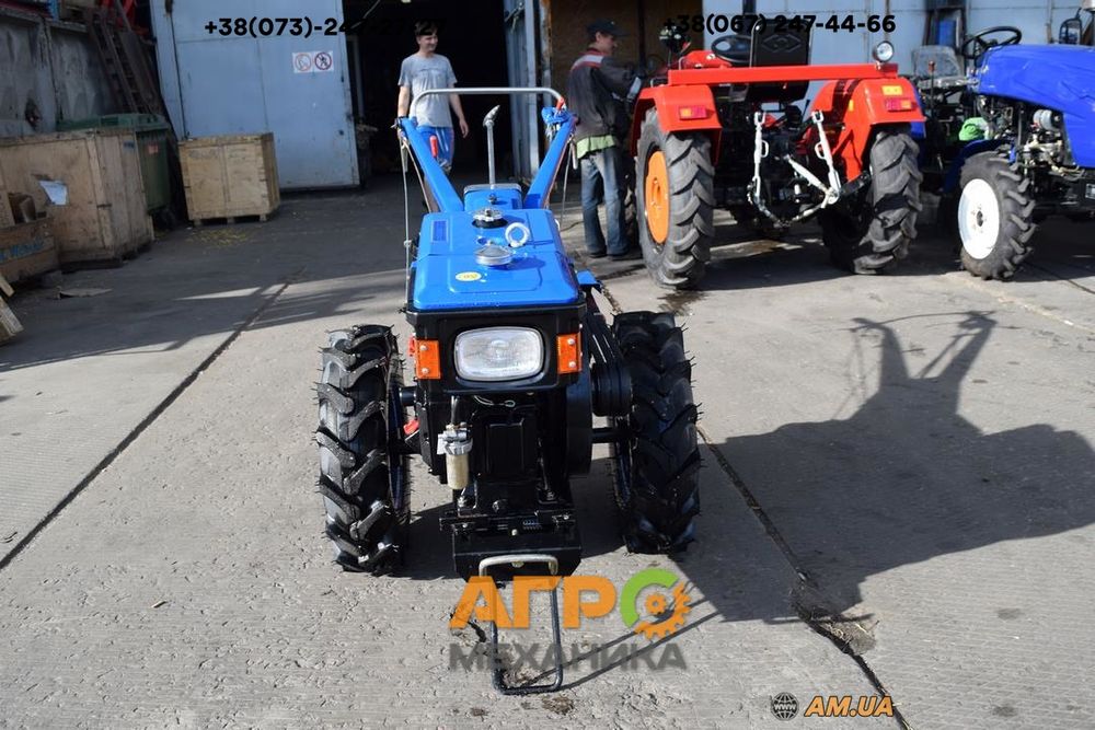 Мотоблок дизельний Зубр JR-Q78 ПЛЮС, 8 К.С., КПП 6+2