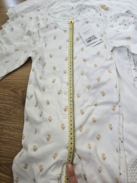 Zestaw pajacyków 7 sztuk Next rozmiar 80 cm