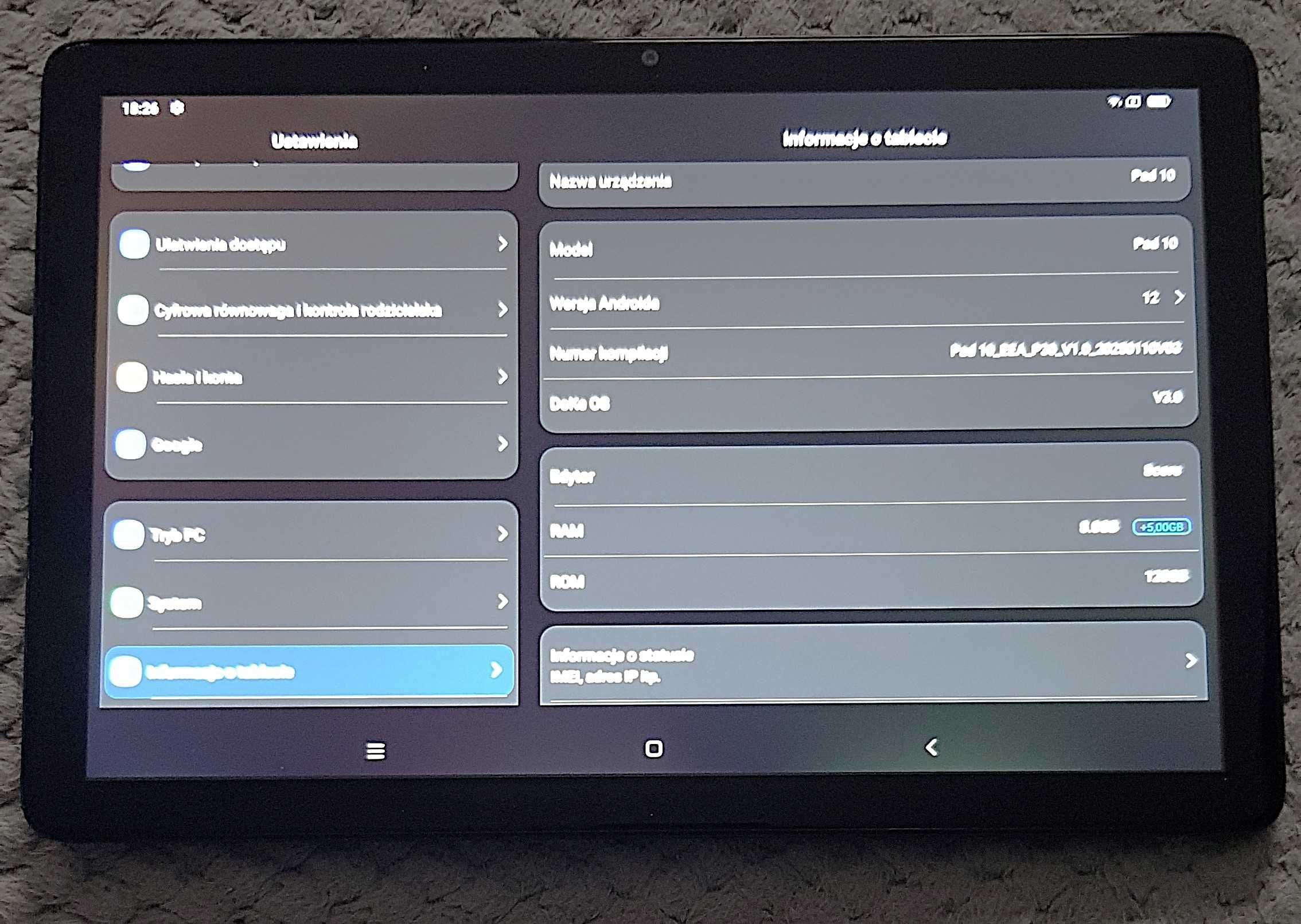 tablet 10 cali OSCAL PAD 10 LTE