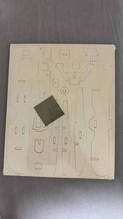 Puzzle 3D de madeira "Wasserflugzeug" (Hidroavião) da Marabu Kids.