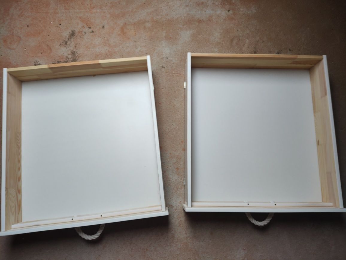 Łóźko drewniane 160 x 80 scandi mini domek