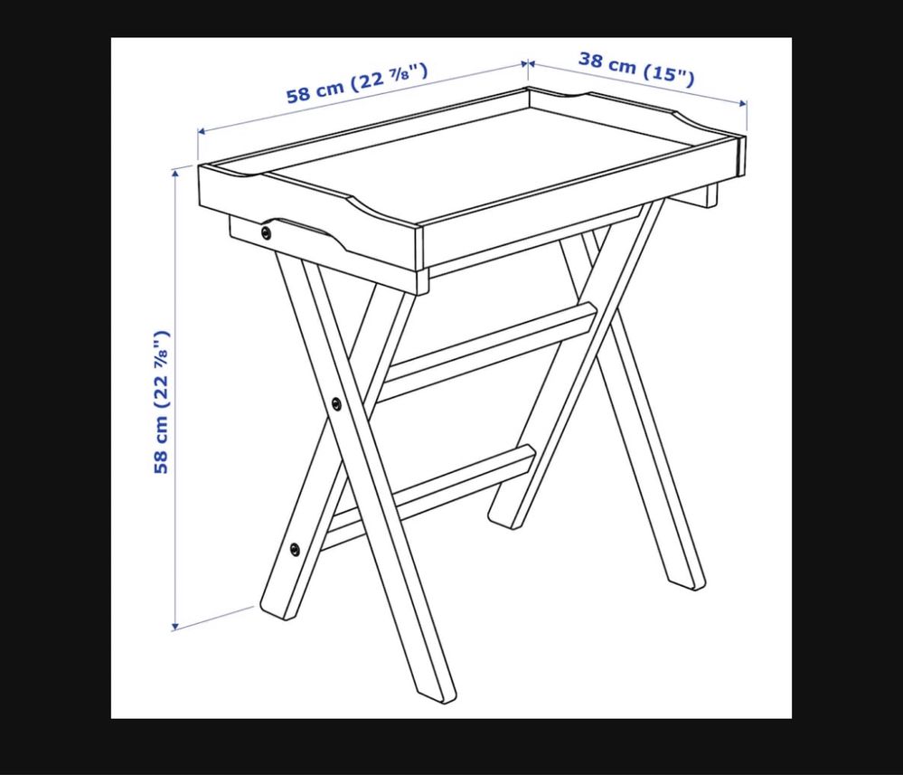 Mesa de apoio- tabuleiro