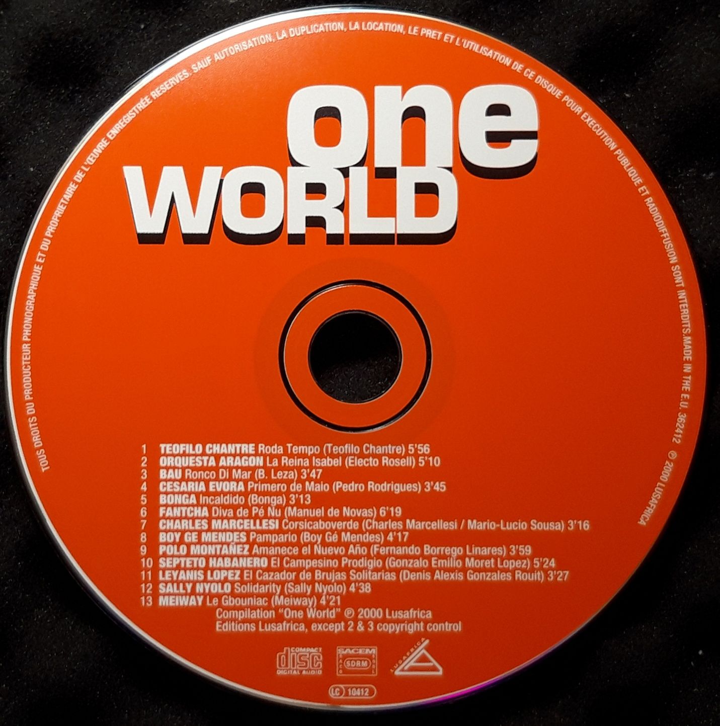 One World (CD, 2000)