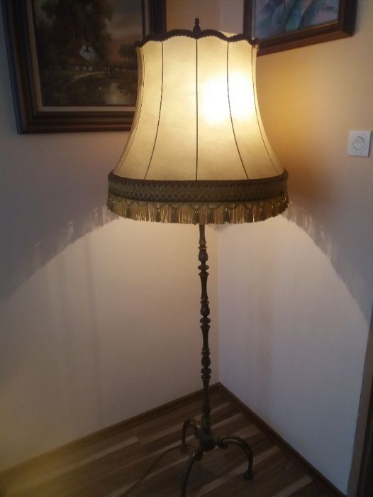 Przedwojenna Lampa Stojąca - made in Germany