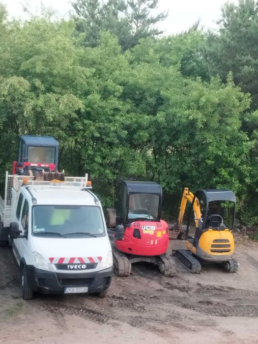 Usługi koparką i minikoparką transp. 3,5 t ład. wywrot ARTEM BUD