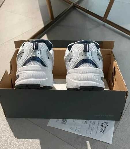 ModayNew Balance 530WhiteDamskieButySportowe_Trwałe Roz.42