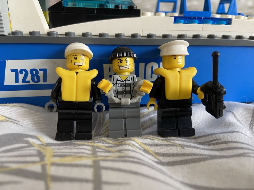 Lego city zestaw 7287 łódka policyjna