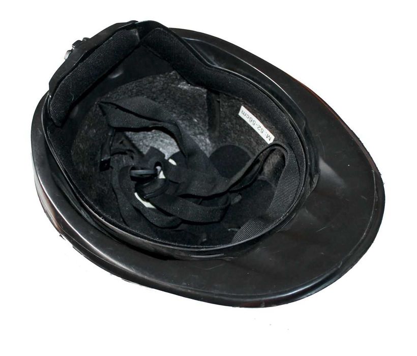 Kask jeździecki York dziecięcy, czarny , rozm. 52-56 regulacja