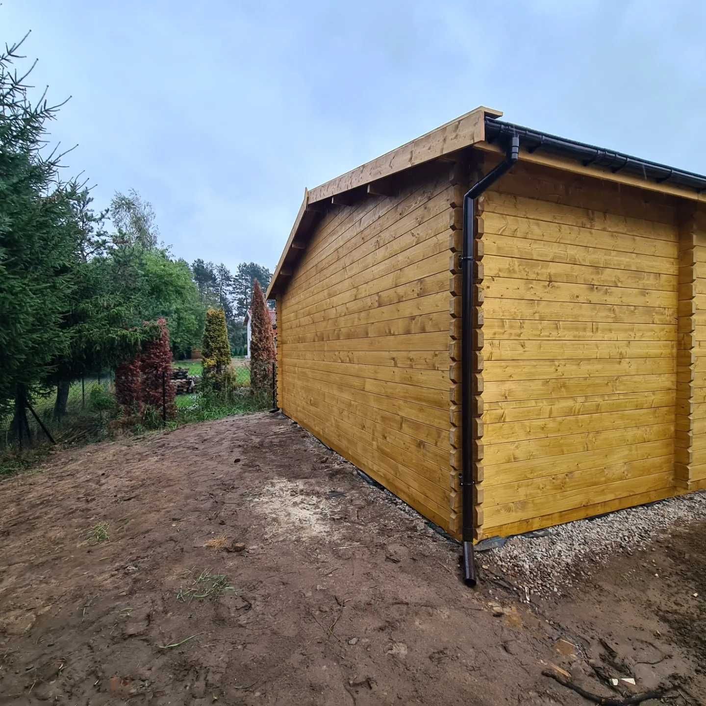 DREWNIANY Domek Letniskowy MAJKA 6X6 32 M2