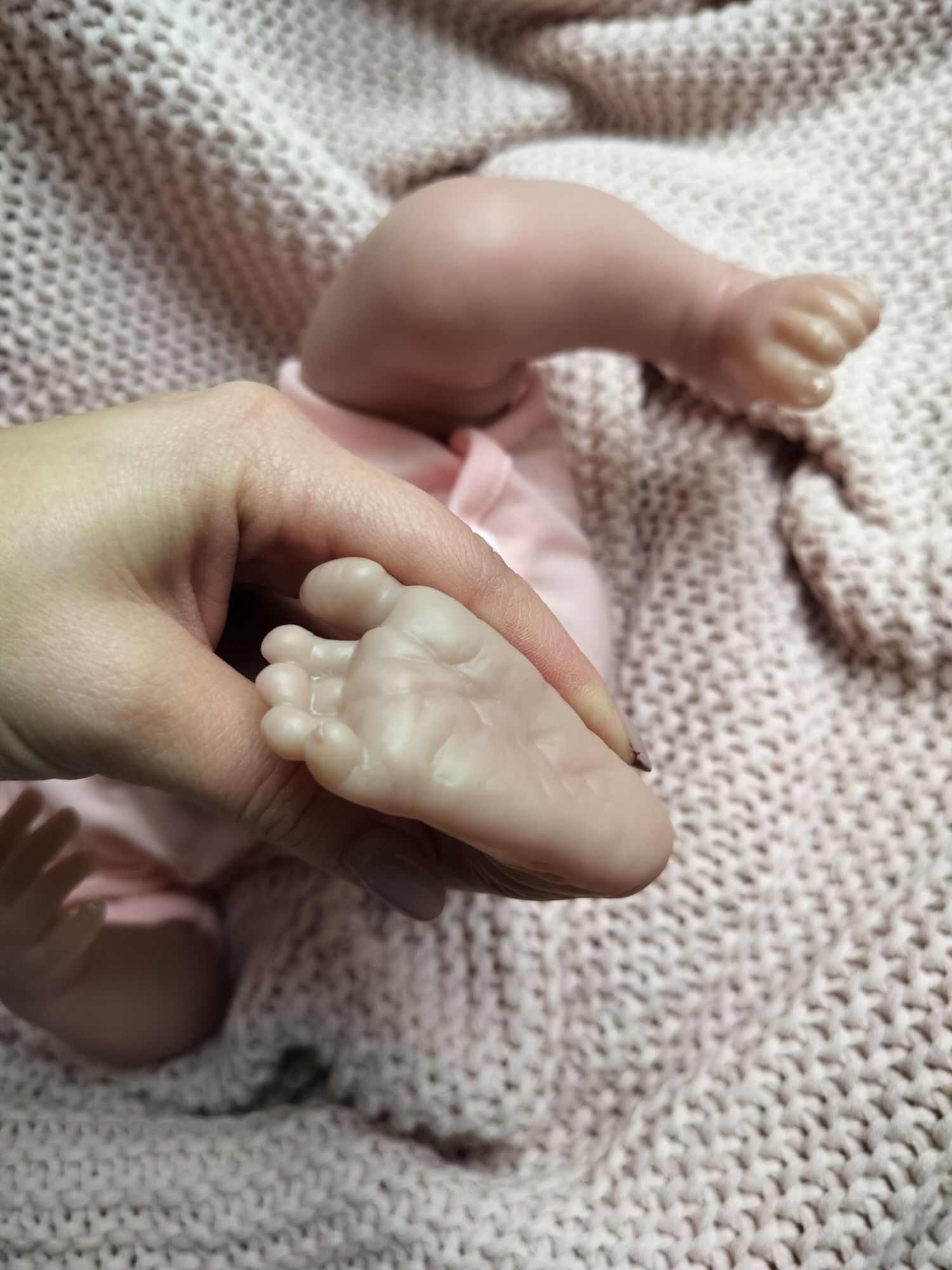 Lala lalka dzidziuś bobas dziewczynka reborn nowa