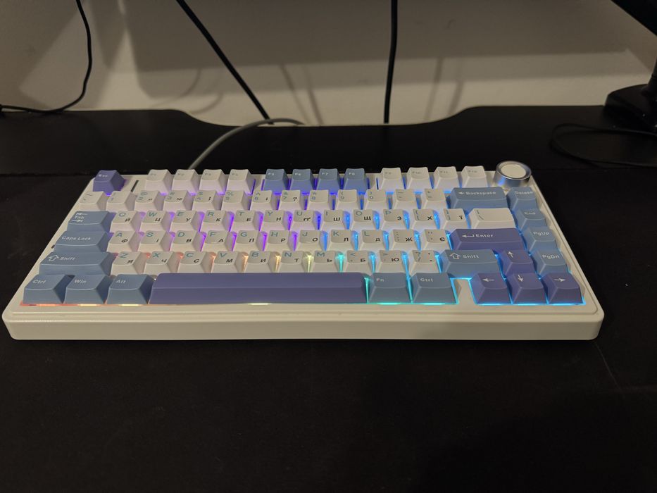 Aula f75 gasket reaper white/purple