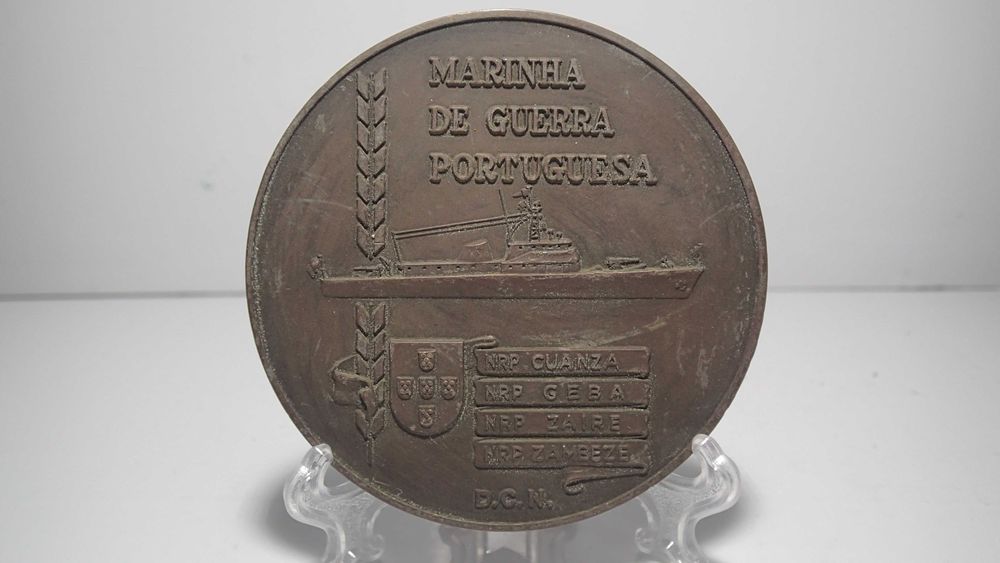 Medalha em Bronze NRP Quanza,Geba,Zaire;Zambeze