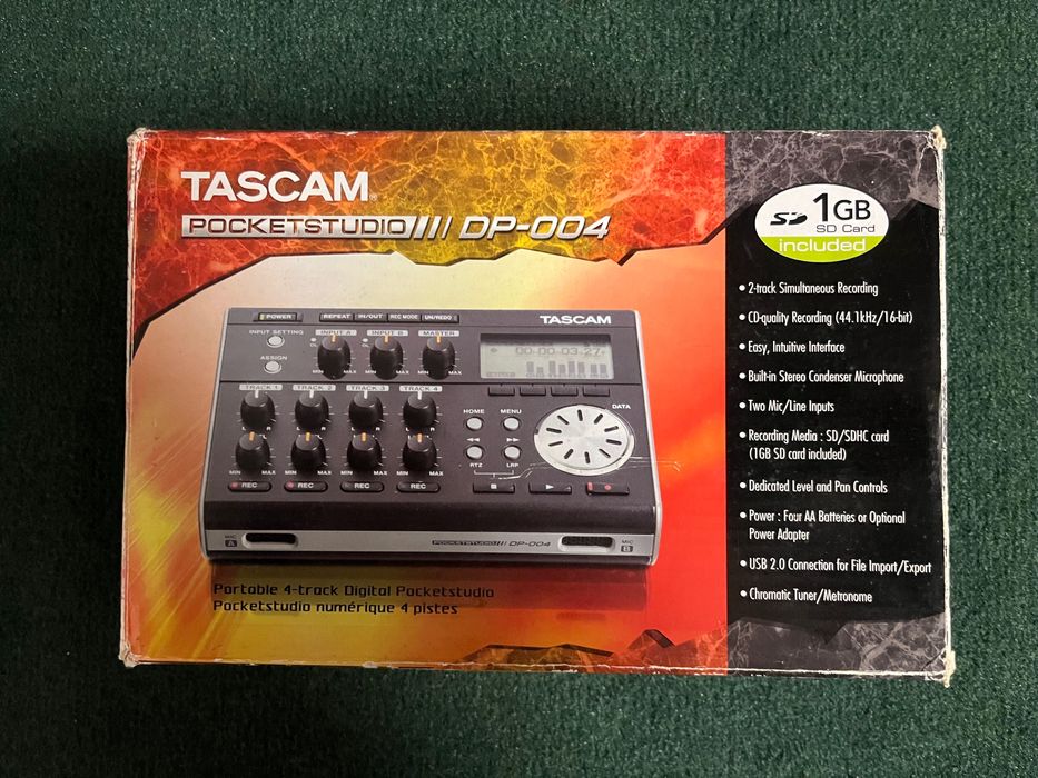 Tascam Multipistas Pocket Studio DP-004