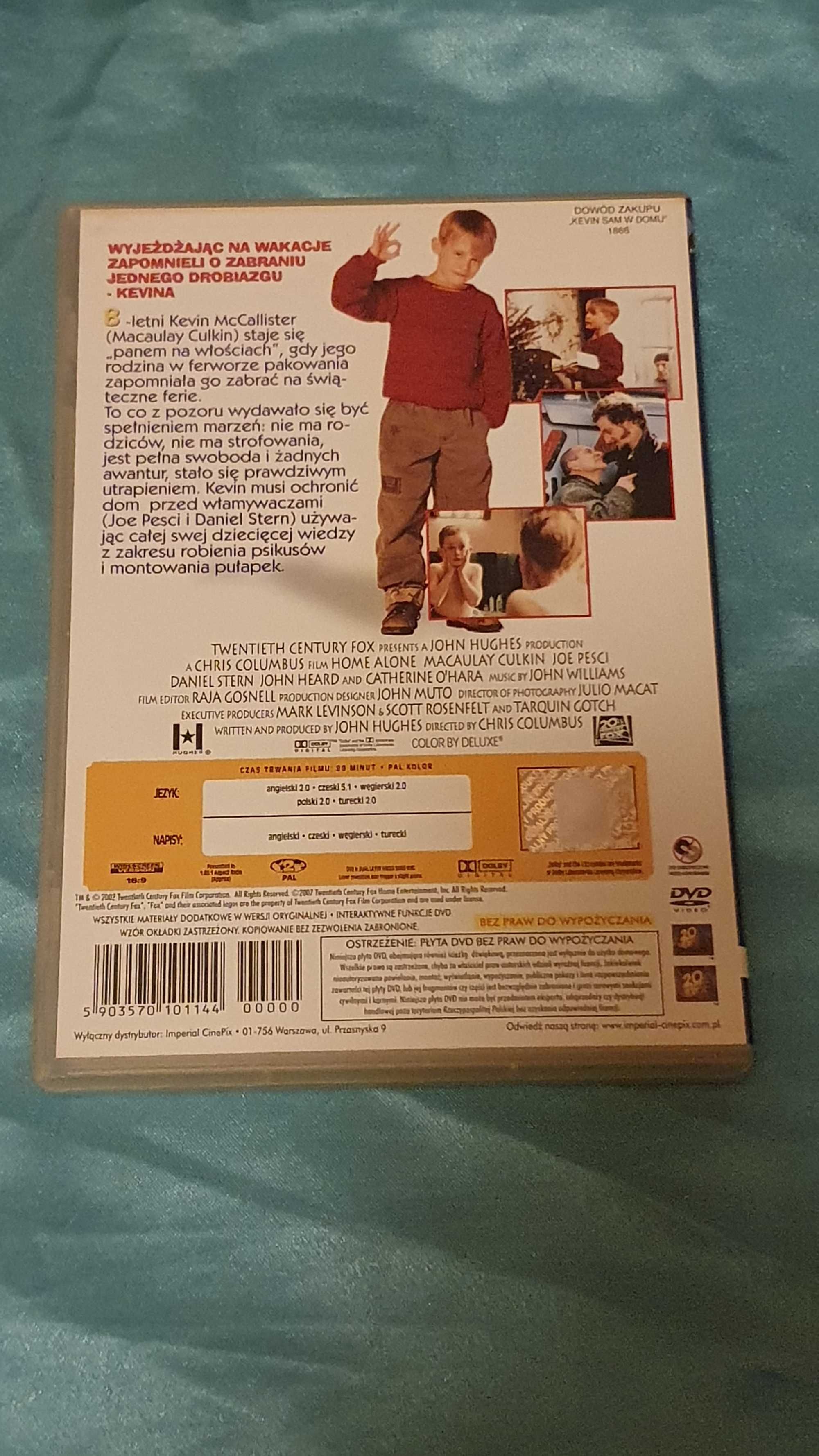 Kevin Sam w Domu  DVD
