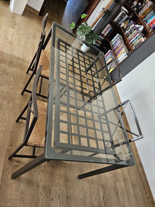 Stół Ikea GRANAS + 4 krzesła