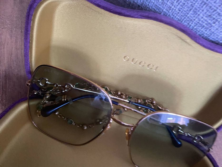 Ekskluzywne okulary przeciwsłoneczne GUCCI – Oryginał z salonu