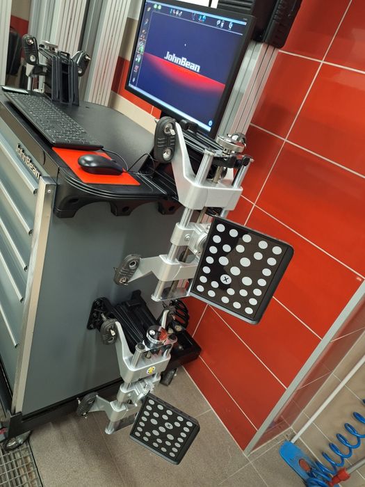 John Bean 3D V2300 Lift AC100 baza poj 24r. geometria kół zbieżność