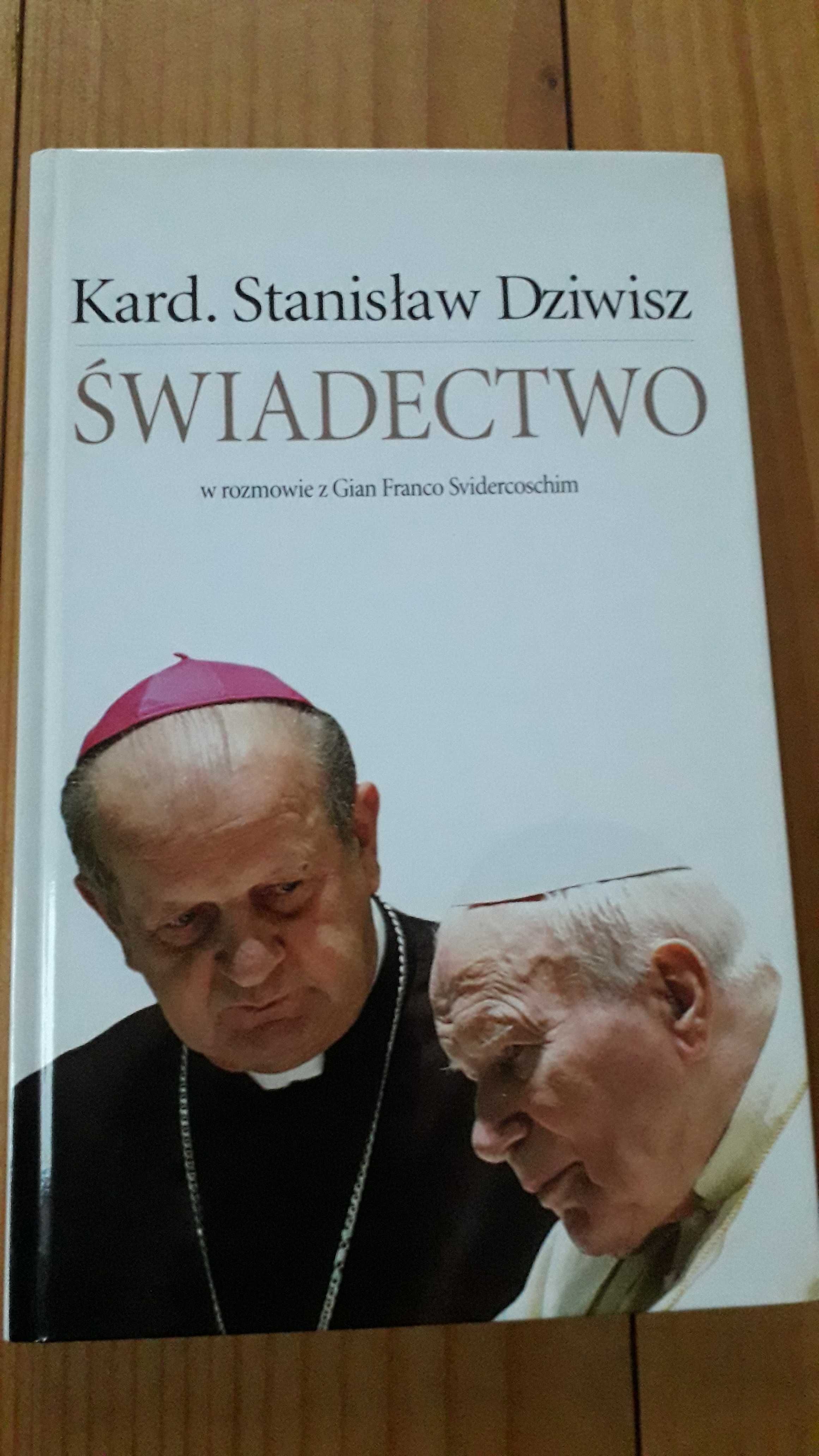 świadectwo kard. St. Dziwisz - książka