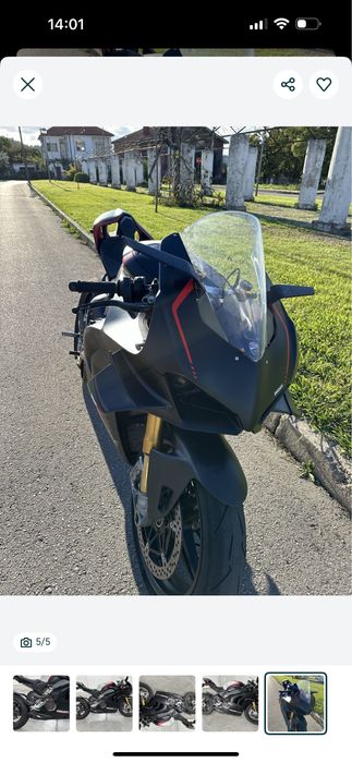Vendo Ducati v4 sp1  ano 2021