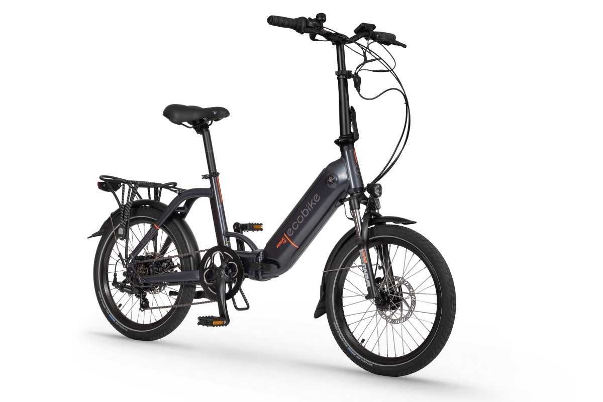 Nowy rower elektryczny składany ECOBIKE RHINO - bateria LG 576Wh.