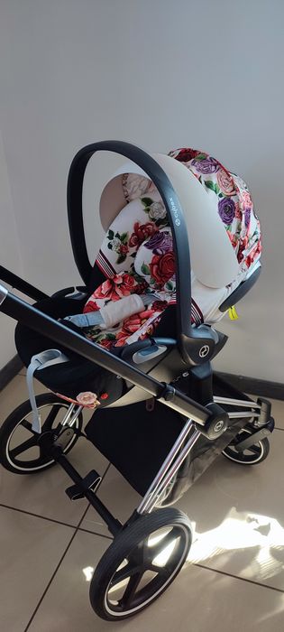 Cybex Priam 4.0 Zestaw 3W1 Spring Blossom Light
