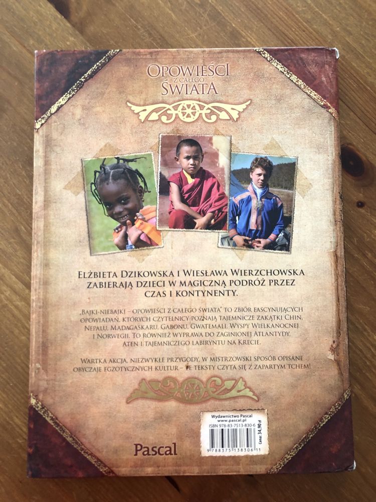 Piękna książka dla dzieci „Opowieści z całego świata”