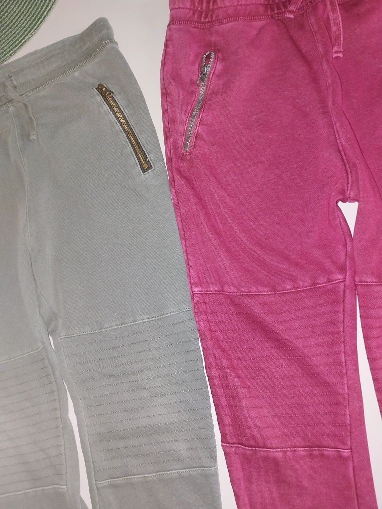 Super dresy motocyklowe, joggersy biker H&M 140.
