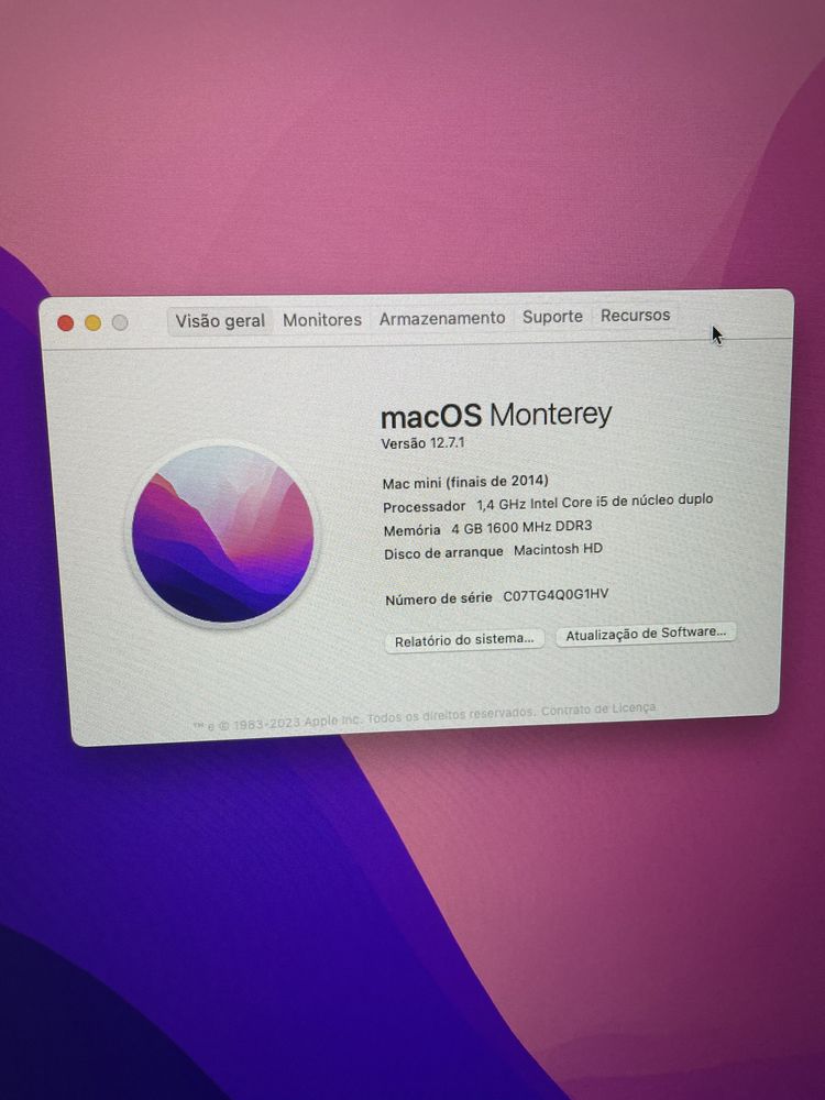 Mac Mini finais de 2014