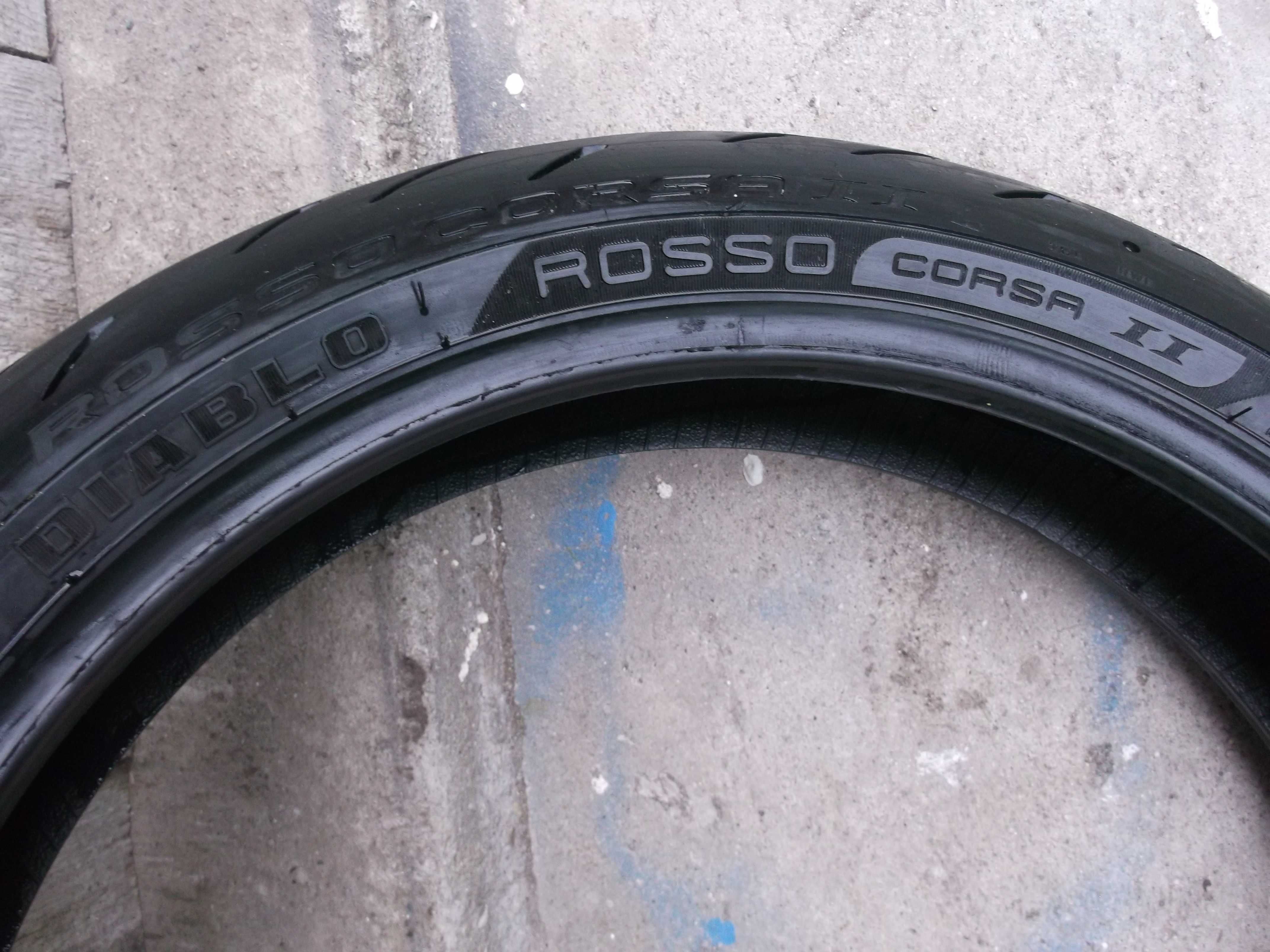 120/70 zr17 Pirelli Diablo Rosso Corsa 2 DOT 0418 opona przód