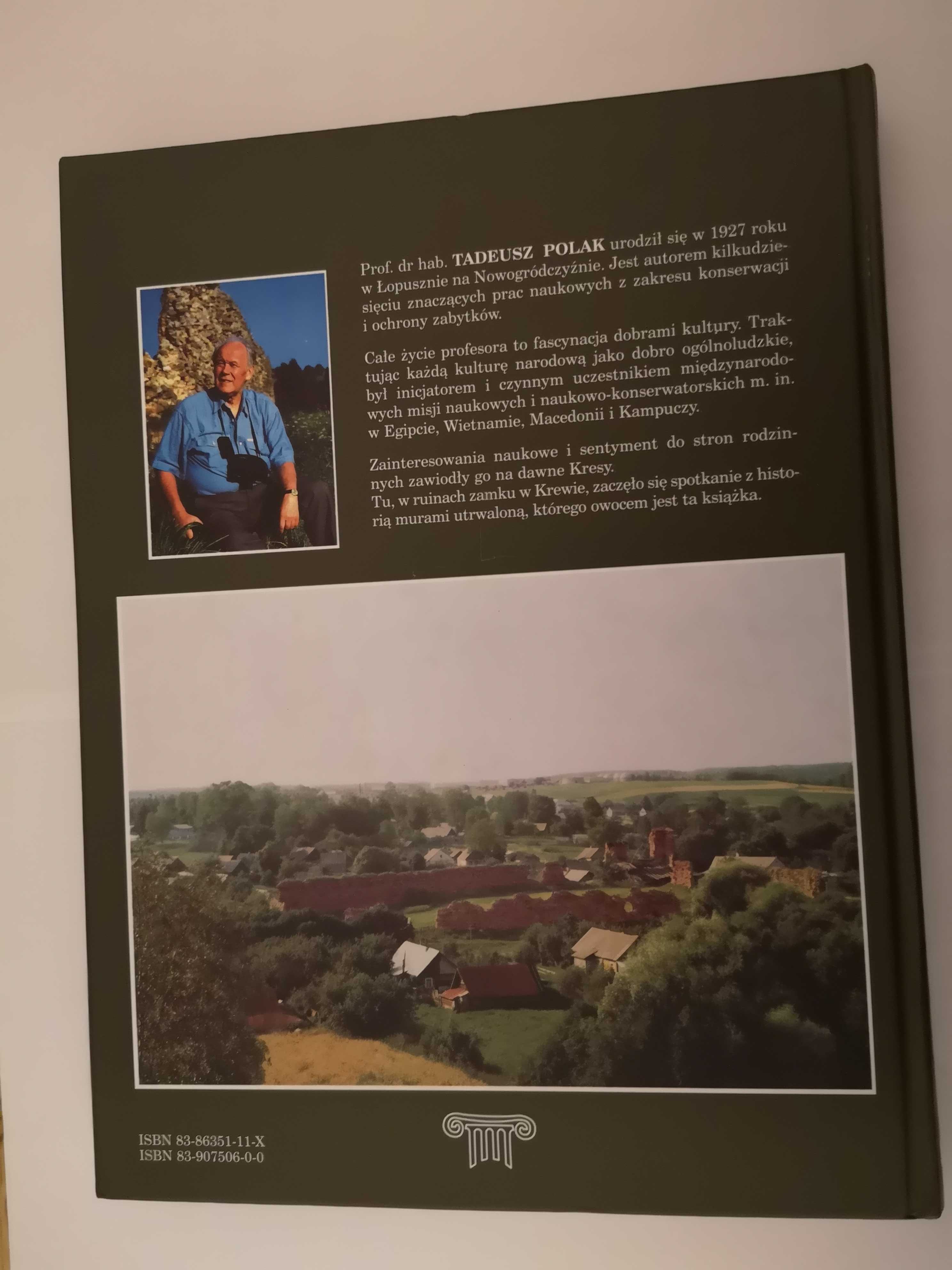 książka Zamki na Kresach Tadeusz Polak (jak nowa)