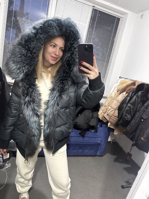 2025 Зимова куртка з хутром Примірка Дніпро