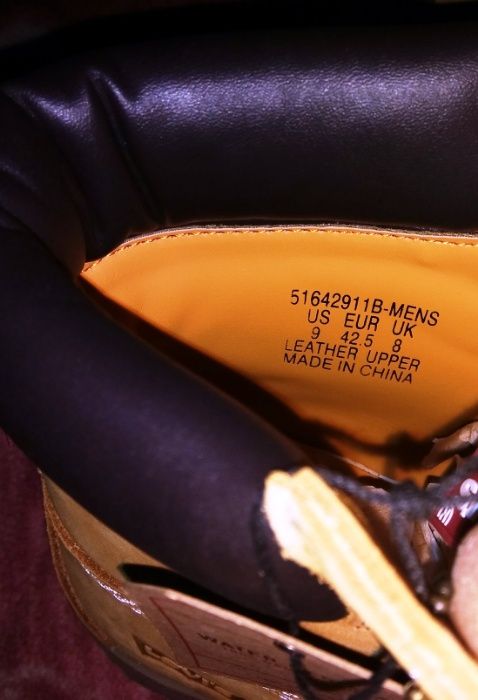 Мужские ботинки Levi's (Ливайс) (EUR42.5, US9).