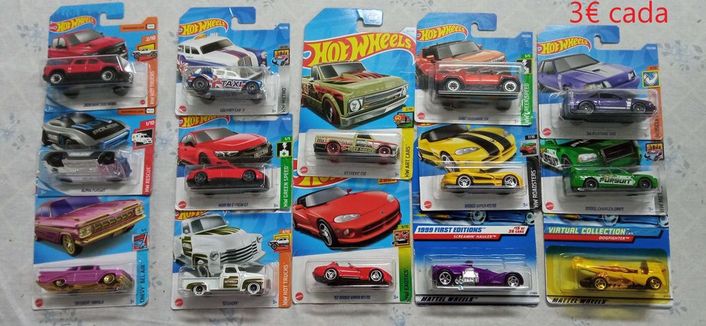 Hot Wheels Vintages e recentes - 21/4