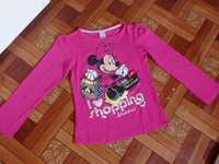 Disney Minnie mouse яркая кофта реглан 128/134