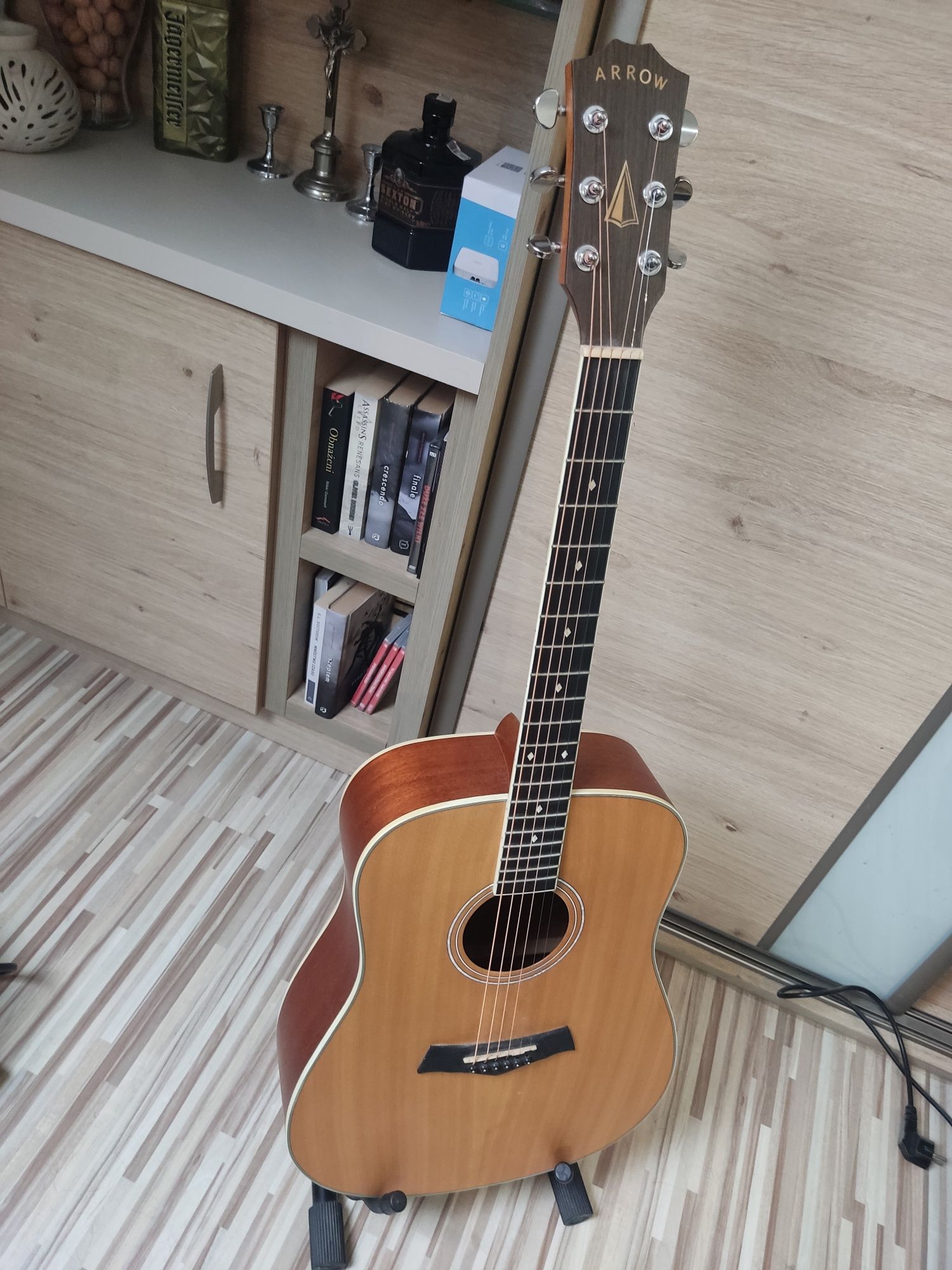 Gitara akustyczna-Silver arrow NT