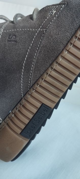 Жіночі зимові ботінки Josef Seibel, жіночі зимові замшеві черевики 42р