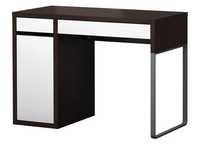 Nowe Ikea biurko micke czarnobiale 105 cm. Nowe w kartonie