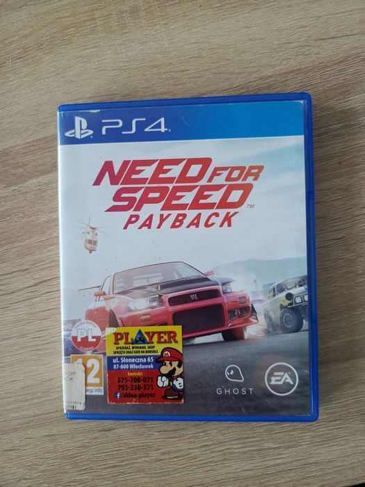 Gra Need for Speed Payback Ps4