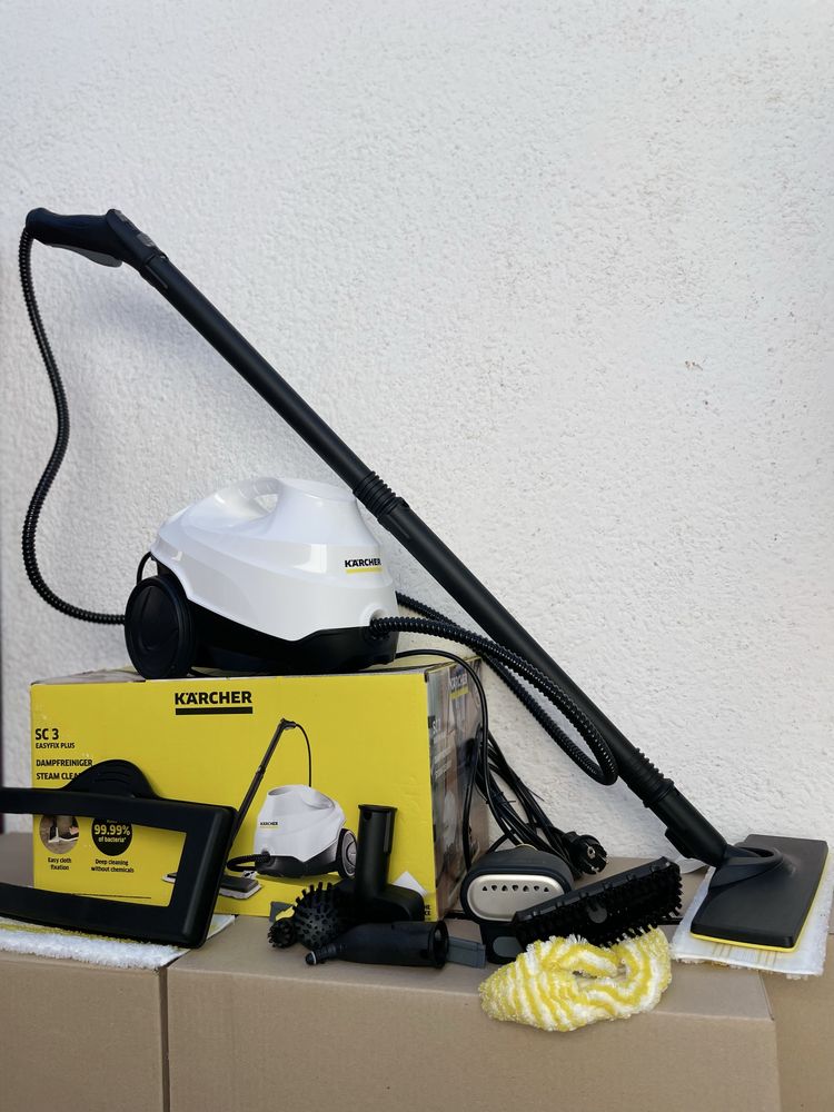 Оренда пилососа для хімчистки та пароочисника Karcher