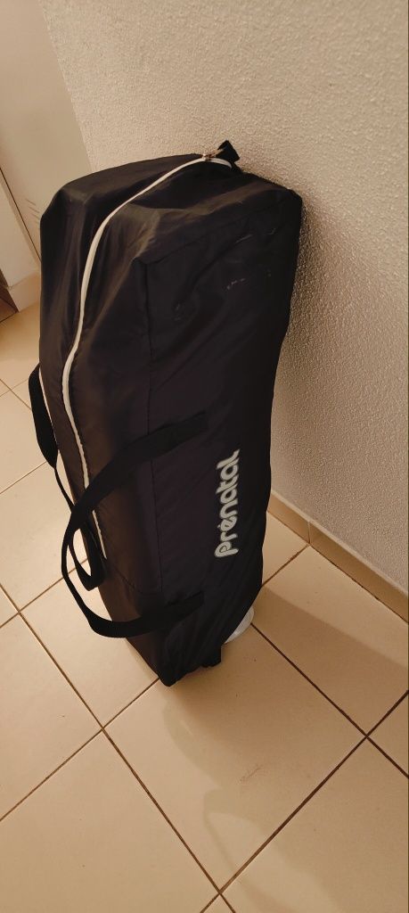 Cama de viagem pré natal+colchão