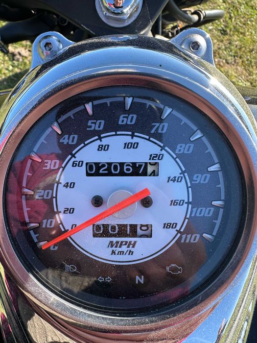 Yamacha Drag Star 650 wyprodukowana 2008r z przebiegiem 3326,35km!!!