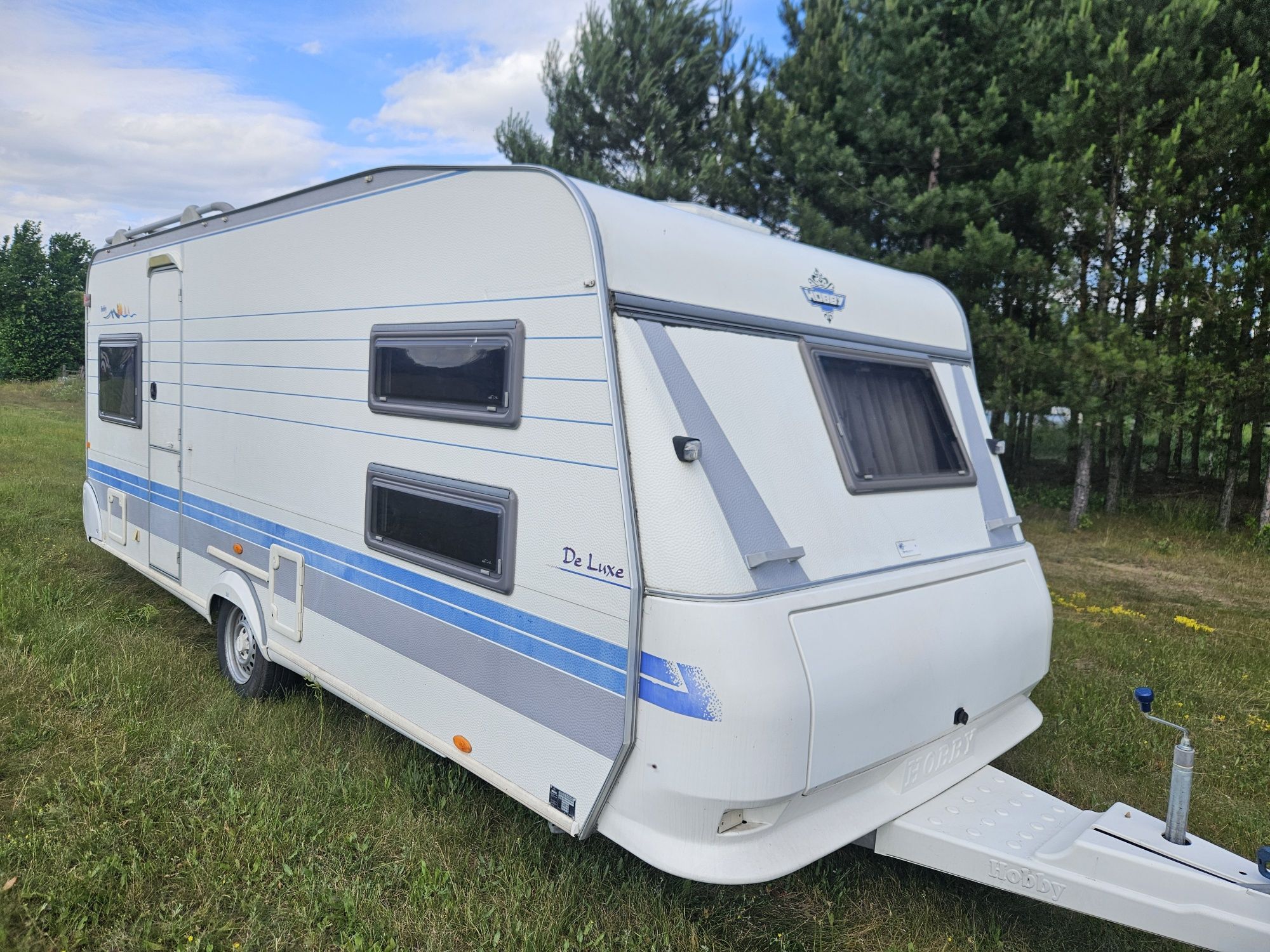 Przyczepa kempingowa Hobby 540 dla 5-6os.Prywatna zarejestrowana