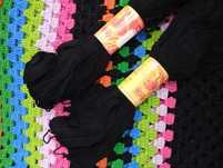 Linhas para crochet ou tricot de algodão 100 gramas