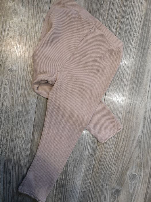 Legginsy Zara gofrowane