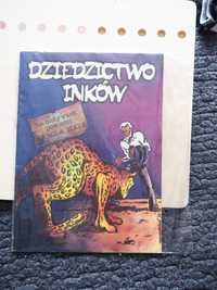 Komiks Dziedzictwo Inków - komiks z 1988 r. - wyd. 1., stan bdb-